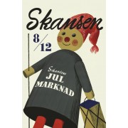 Vykort Skansens julmarknad
